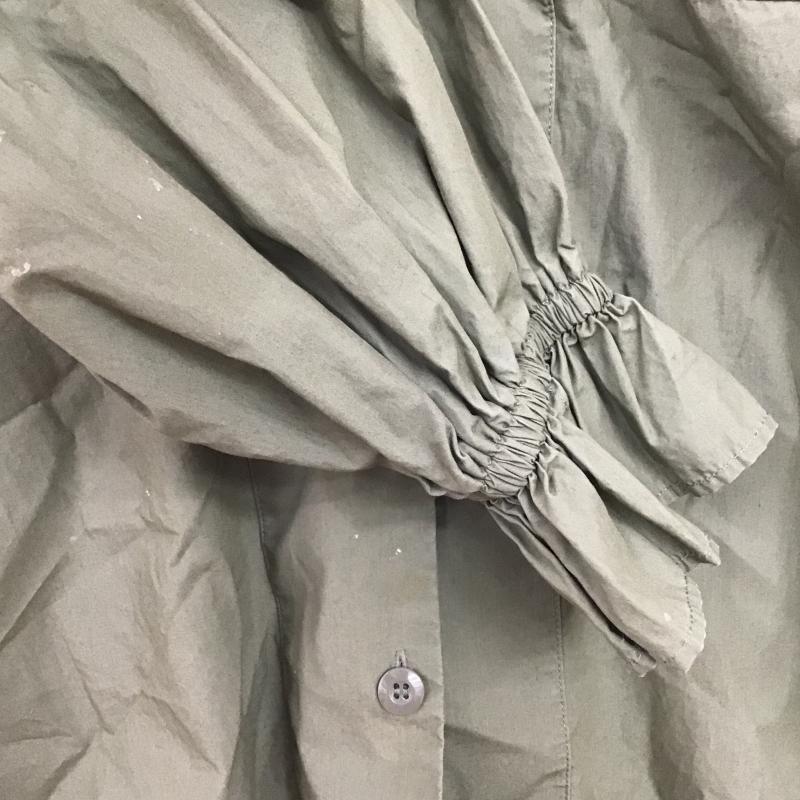 スライ SLY シャツ、ブラウス 長袖 030aay30-1770 長袖シャツ FREE 無地 カーキ / カーキ / khaki レディース USED 古着 中古 10160135