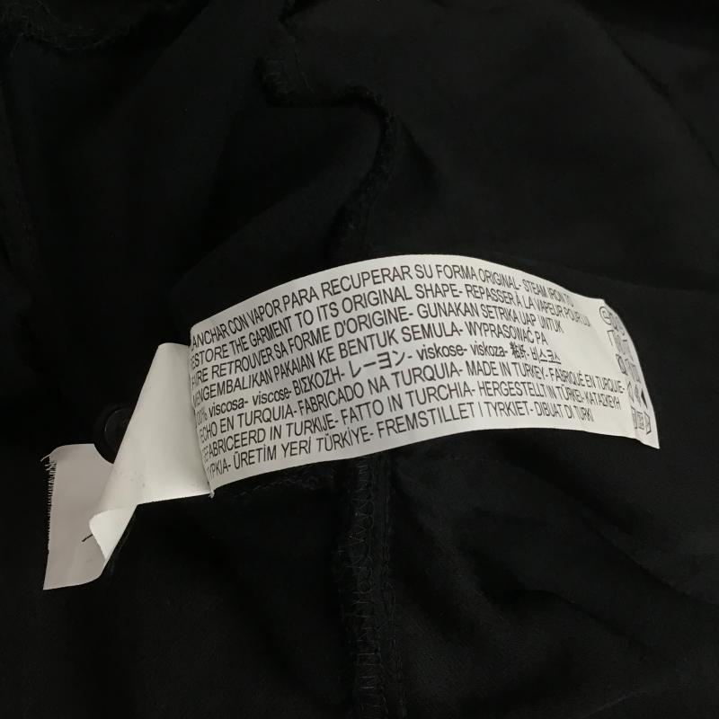 ザラウーマン ZARA WOMAN カットソー 長袖 長袖カットソー 無地カットソー S 無地 黒 / ブラック / black レディース USED 古着 中古 10160137