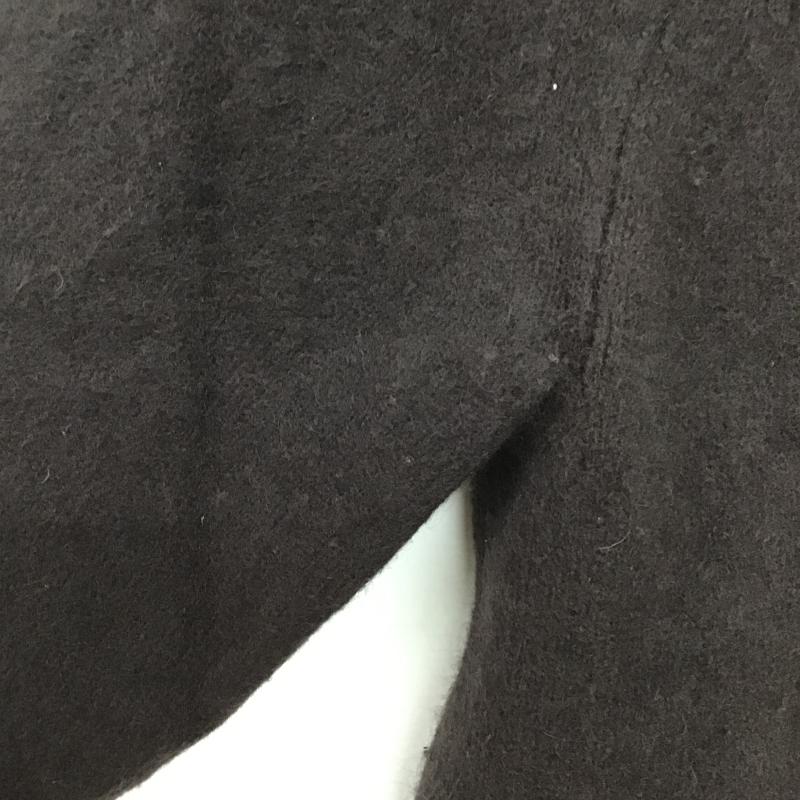 ユナイテッドアローズグリーンレーベルリラクシング UNITED ARROWS green label relaxing ニット、セーター 長袖 長袖ニットカットソー クルーネック セーター M 無地 ダークブラウン / ダークブラウン / レディース USED 古着 中古 10160139