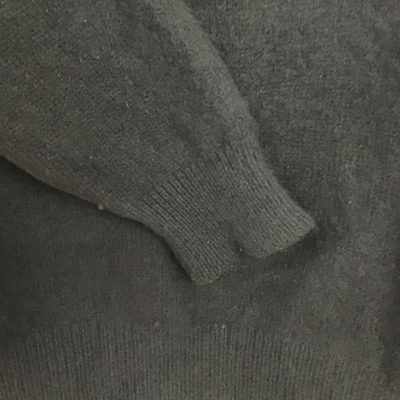 ユナイテッドアローズグリーンレーベルリラクシング UNITED ARROWS green label relaxing ニット、セーター 長袖 長袖ニットカットソー クルーネック セーター M 無地 ダークブラウン / ダークブラウン / レディース USED 古着 中古 10160139