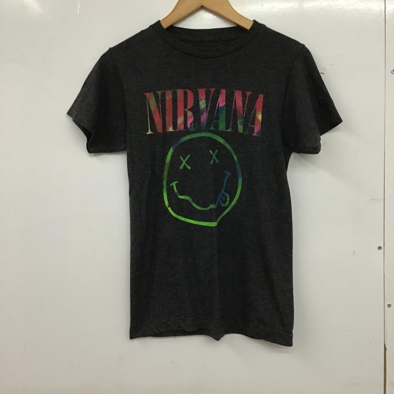 古着 USED Tシャツ 半袖 半袖カットソー プリントTシャツ クルーネックカットソー S プリント ダークグレー / ダークグレー / レディース USED 古着 中古 10160140