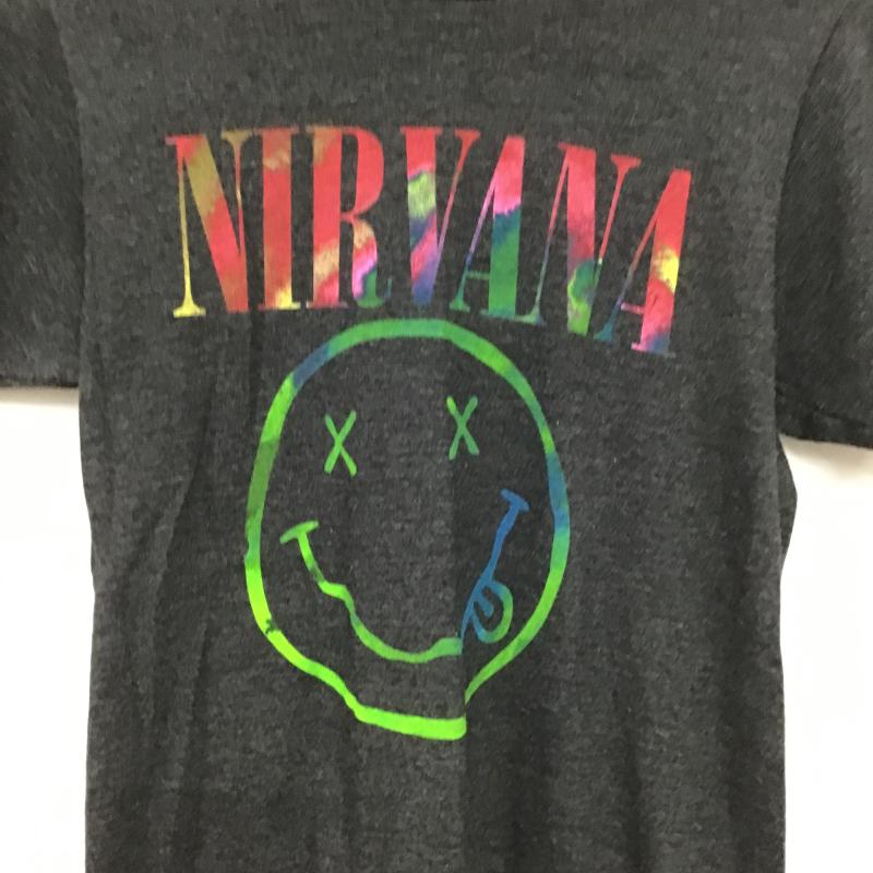 古着 USED Tシャツ 半袖 半袖カットソー プリントTシャツ クルーネックカットソー S プリント ダークグレー / ダークグレー / レディース USED 古着 中古 10160140