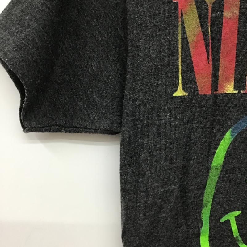 古着 USED Tシャツ 半袖 半袖カットソー プリントTシャツ クルーネックカットソー S プリント ダークグレー / ダークグレー / レディース USED 古着 中古 10160140