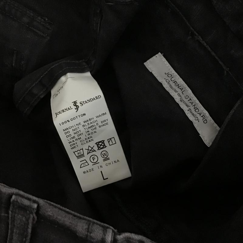 ジャーナルスタンダード JOURNAL STANDARD パンツ ワークパンツ、ペインターパンツ ワークパンツ カーゴパンツ L 無地 ダークグレー / ダークグレー / メンズ USED 古着 中古 10160147