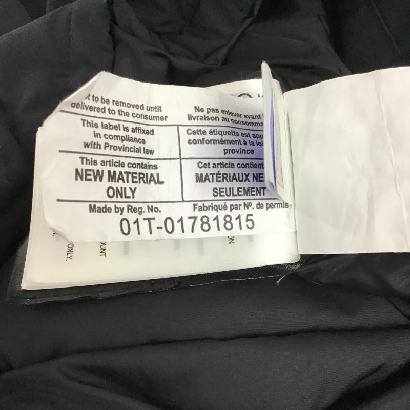 カナダグース CANADA GOOSE ジャケット、上着 ジャンパー、ブルゾン ジップアップジャケット ダウンジャケット アウター S ロゴ、文字 紺 / ネイビー / navy メンズ USED 古着 中古 10160151