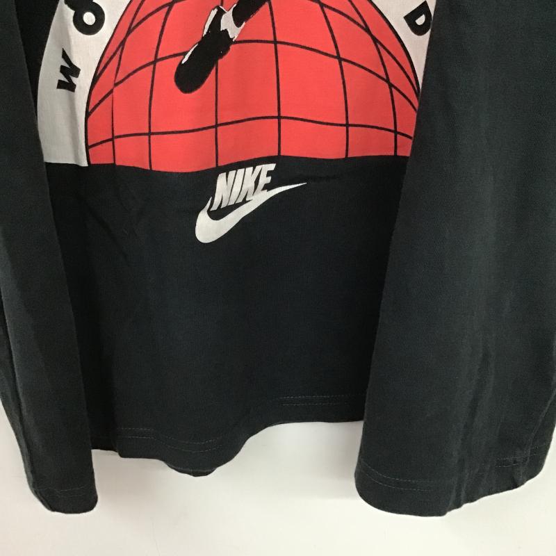 エアジョーダン AIR JORDAN Tシャツ 半袖 半袖カットソー プリントTシャツ クルーネックカットソー L ロゴ、文字 ダークグレー / ダークグレー / メンズ USED 古着 中古 10160152