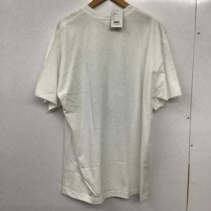 ハフ HUF Tシャツ 半袖 半袖カットソー プリントTシャツ クルーネックカットソー L プリント 白 / ホワイト / white メンズ USED 古着 中古 10160154