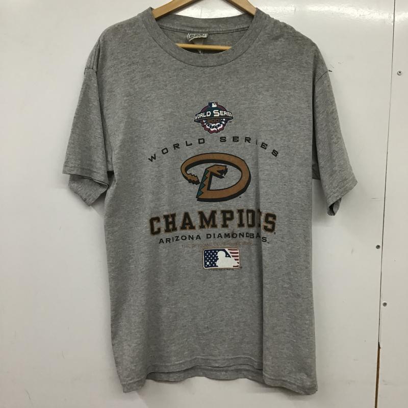 リー Lee Tシャツ 半袖 半袖カットソー プリントTシャツ クルーネックカットソー プリント 灰 / グレー / gray メンズ USED 古着 中古 10160156