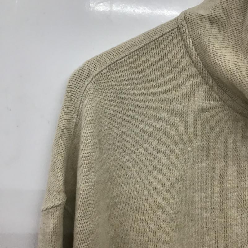 ポロラルフローレン POLO RALPH LAUREN カットソー 長袖 長袖カットソー スタンドカラー XL ロゴ、文字 ベージュ / ベージュ / beige メンズ USED 古着 中古 10160162