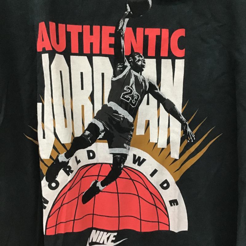 エアジョーダン AIR JORDAN Tシャツ 半袖 半袖カットソー プリントTシャツ クルーネックカットソー L プリント ダークグレー / ダークグレー / メンズ USED 古着 中古 10160163