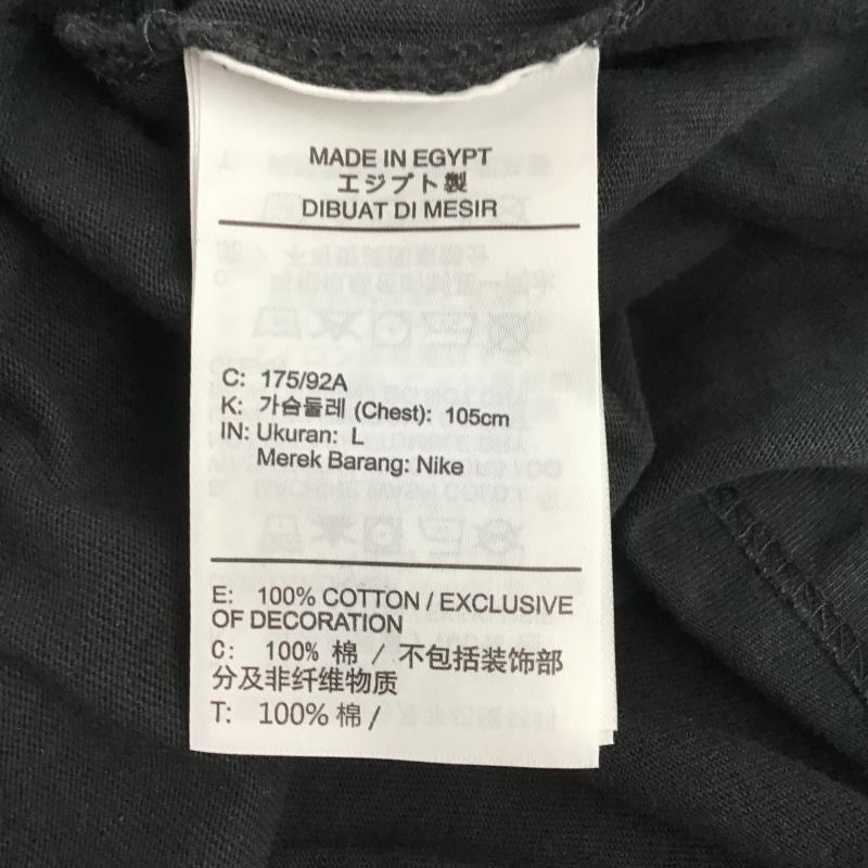 エアジョーダン AIR JORDAN Tシャツ 半袖 半袖カットソー プリントTシャツ クルーネックカットソー L プリント ダークグレー / ダークグレー / メンズ USED 古着 中古 10160163
