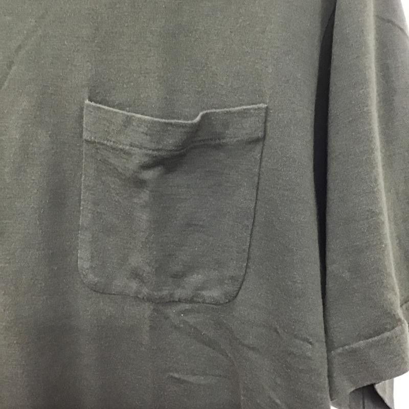 コモリ COMOLI Tシャツ 半袖 半袖カットソー プリントTシャツ クルーネックカットソー 1 無地 カーキ / カーキ / khaki メンズ USED 古着 中古 10160164