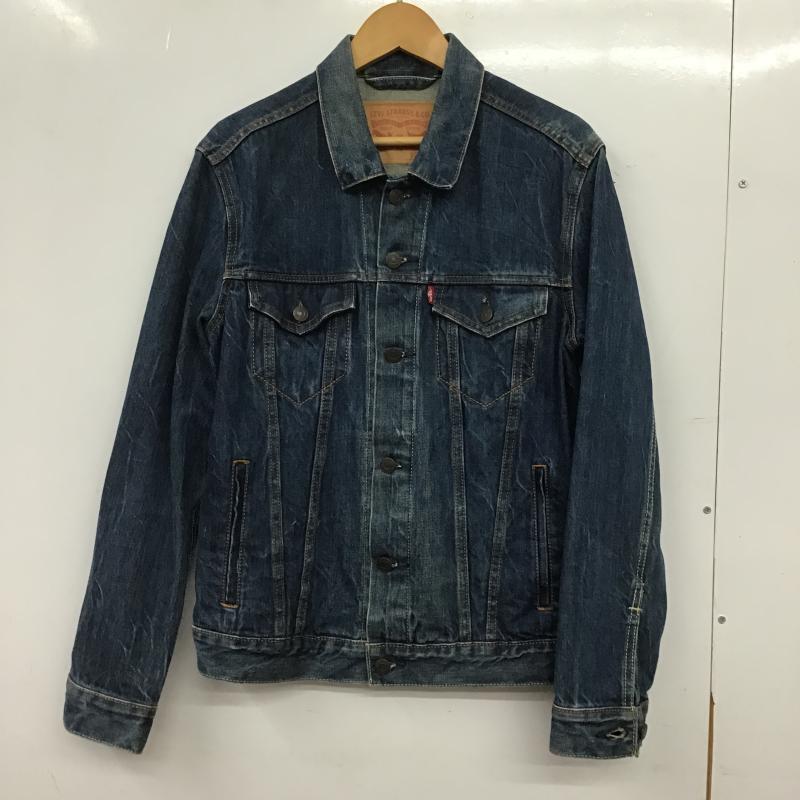 リーバイストラウスアンドコー Levi Strauss & co. ジャケット、上着 ジャンパー、ブルゾン デニムジャケット Gジャン アウター カジュアルジャケット S 無地 インディゴ / インディゴ / Indigo メンズ USED 古着 中古 10160170