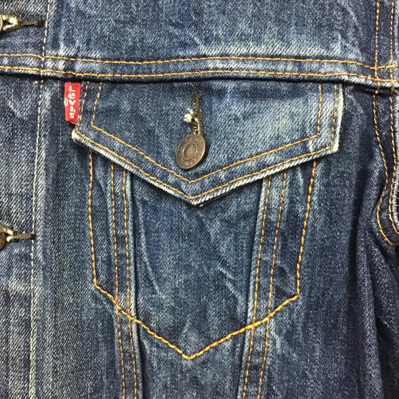 リーバイストラウスアンドコー Levi Strauss & co. ジャケット、上着 ジャンパー、ブルゾン デニムジャケット Gジャン アウター カジュアルジャケット S 無地 インディゴ / インディゴ / Indigo メンズ USED 古着 中古 10160170