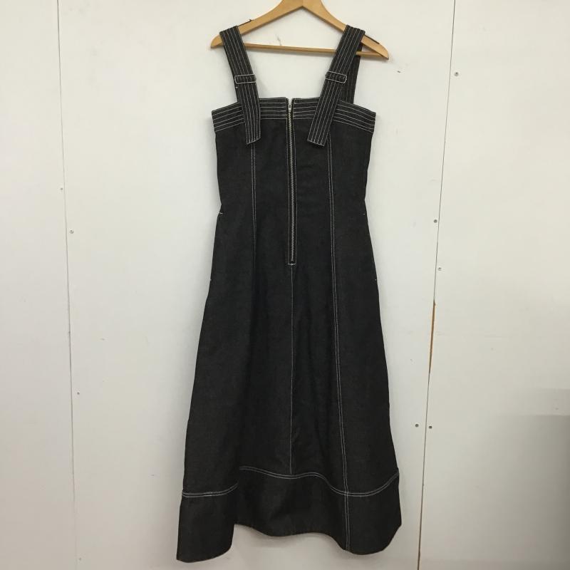 セドニー CEDNIE ワンピース ロングスカート 無地 黒 / ブラック / black レディース USED 古着 中古 10160171