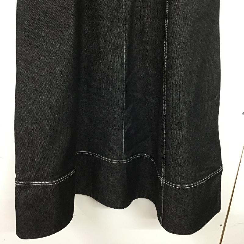 セドニー CEDNIE ワンピース ロングスカート 無地 黒 / ブラック / black レディース USED 古着 中古 10160171