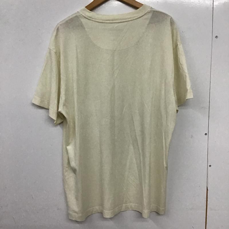 ジルサンダー JIL SANDER Tシャツ 半袖 半袖カットソー プリントTシャツ クルーネックカットソー XXL 無地 アイボリー / アイボリー / メンズ USED 古着 中古 10160172