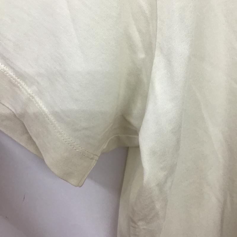 ジルサンダー JIL SANDER Tシャツ 半袖 半袖カットソー プリントTシャツ クルーネックカットソー XXL 無地 アイボリー / アイボリー / メンズ USED 古着 中古 10160172