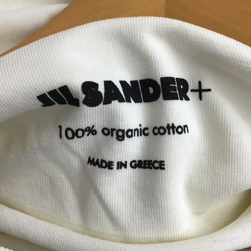 ジルサンダー JIL SANDER Tシャツ 半袖 半袖カットソー プリントTシャツ クルーネックカットソー XXL 無地 アイボリー / アイボリー / メンズ USED 古着 中古 10160172