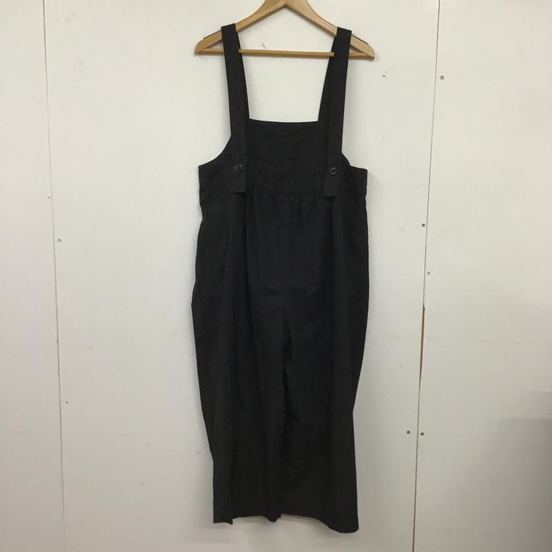 メルロー merlot サロペット・オーバーオール サロペット、オーバーオール FREE 無地 黒 / ブラック / black レディース USED 古着 中古 10160173