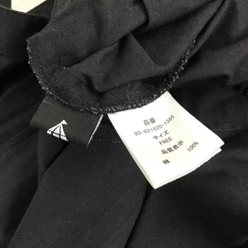 メルロー merlot サロペット・オーバーオール サロペット、オーバーオール FREE 無地 黒 / ブラック / black レディース USED 古着 中古 10160173