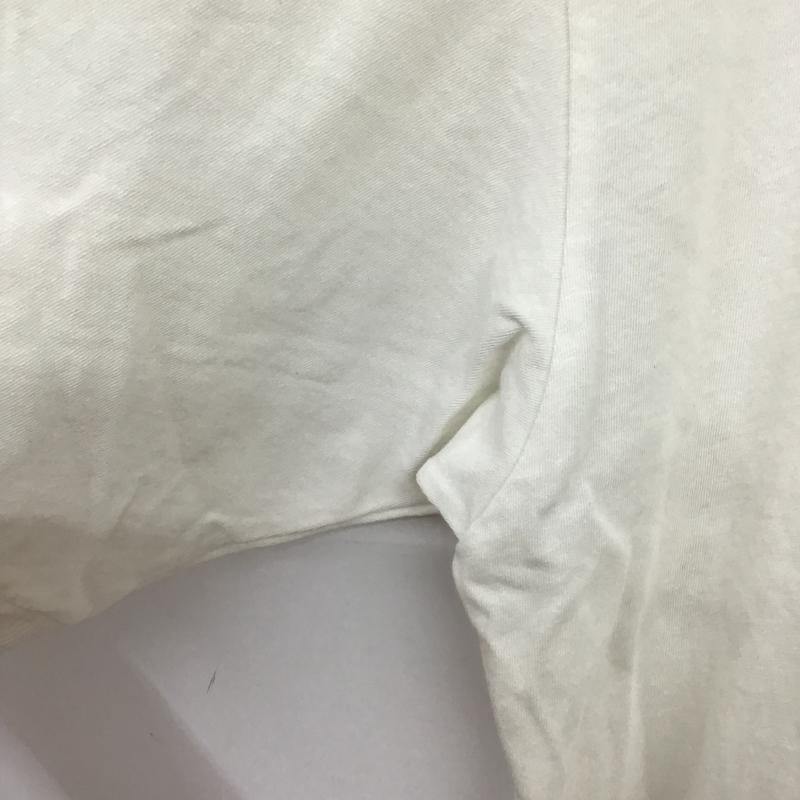 イール EEL ポロシャツ 半袖 半袖ポロシャツ カラーシャツ 半袖カットソー L 無地 白 / ホワイト / white メンズ USED 古着 中古 10160175