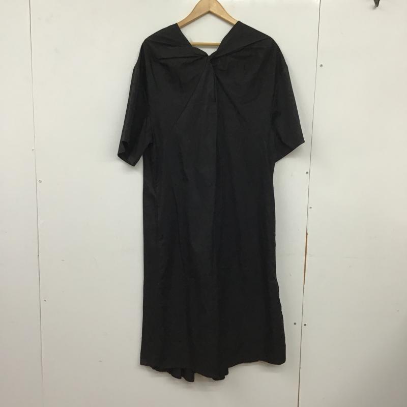 古着 USED ワンピース ロングスカート FREE 無地 黒 / ブラック / black レディース USED 古着 中古 10160180