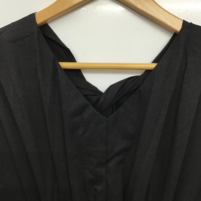 古着 USED ワンピース ロングスカート FREE 無地 黒 / ブラック / black レディース USED 古着 中古 10160180