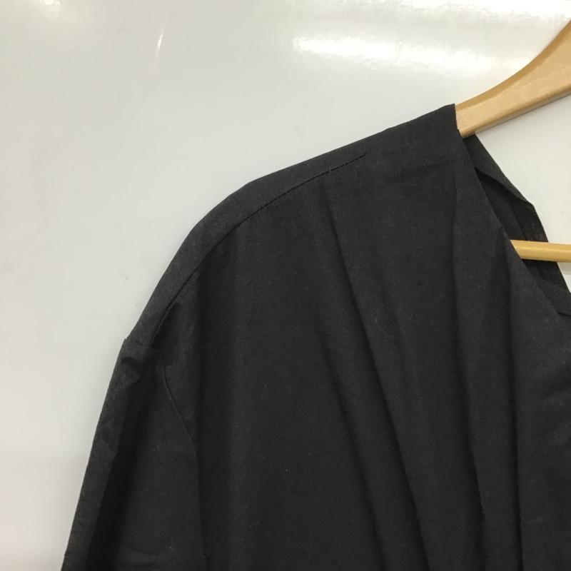 古着 USED ワンピース ロングスカート FREE 無地 黒 / ブラック / black レディース USED 古着 中古 10160180