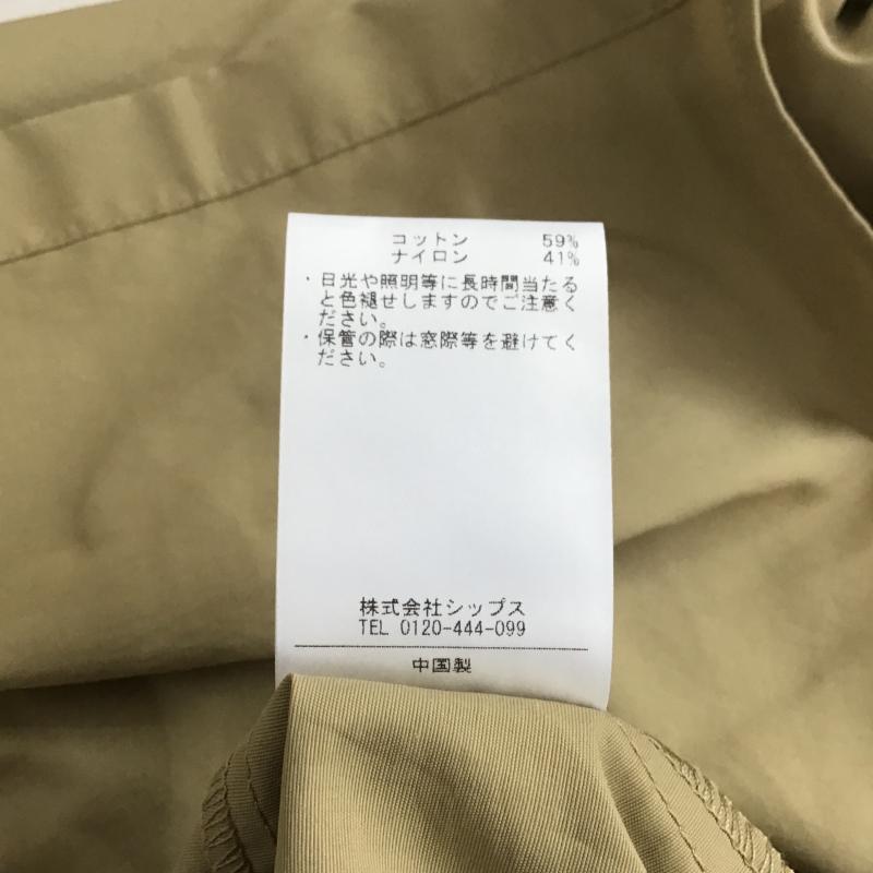 シップス SHIPS コート コート一般 無地 ベージュ / ベージュ / beige レディース USED 古着 中古 10160181