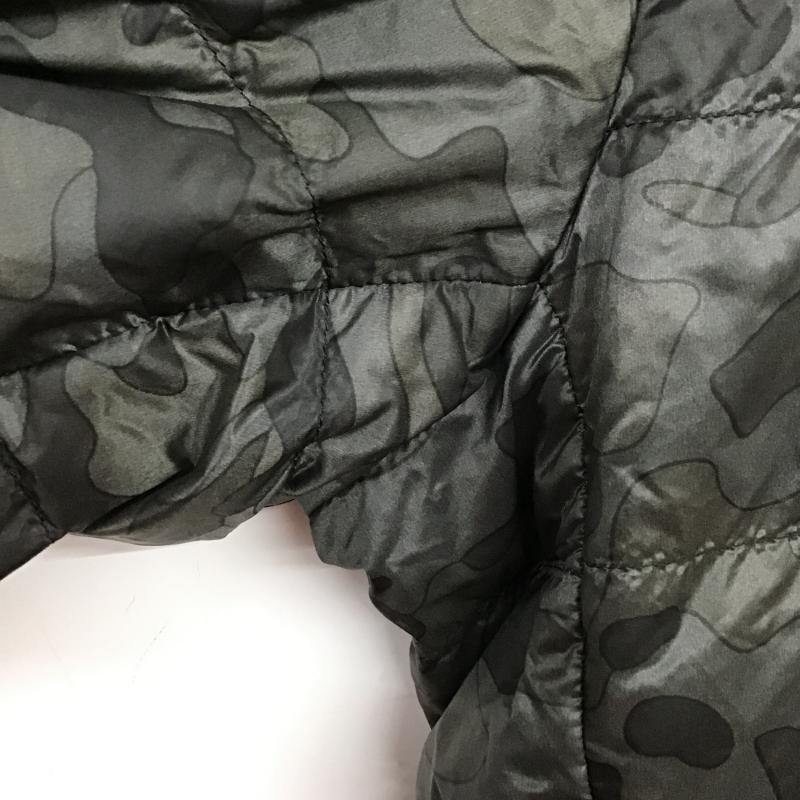 ユニクロ UNIQLO ジャケット、上着 ジャンパー、ブルゾン 311-187206 ウルトラライトダウン アウター XL カモフラージュ柄・迷彩 黒 / ブラック / black メンズ USED 古着 中古 10160182