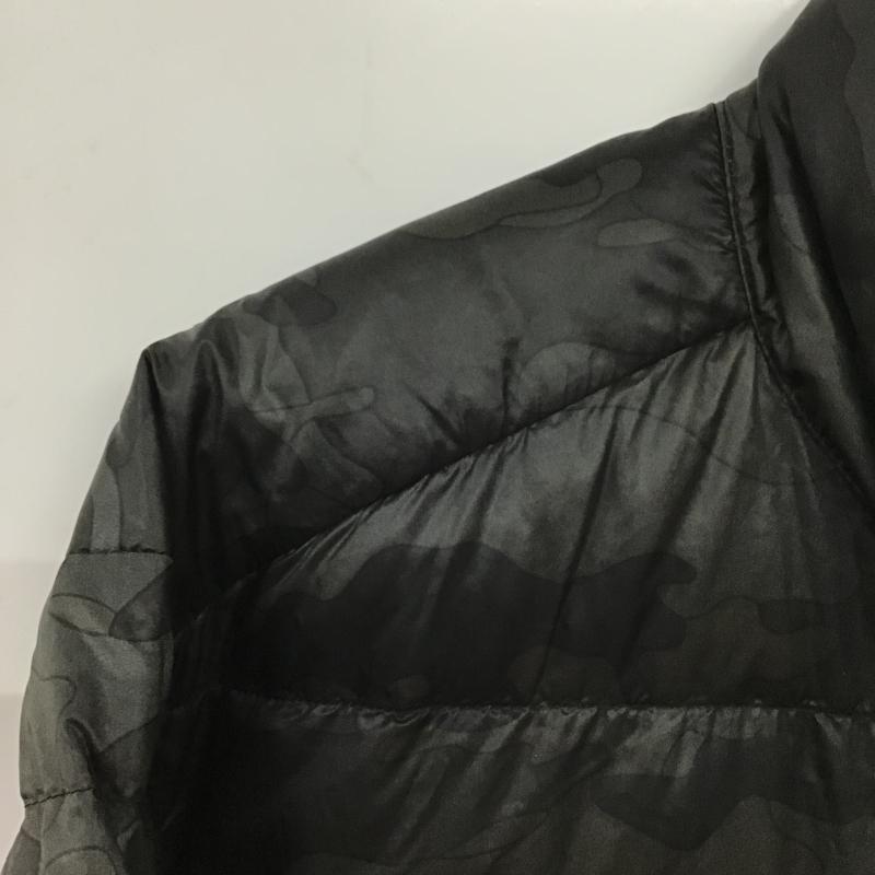 ユニクロ UNIQLO ジャケット、上着 ジャンパー、ブルゾン 311-187206 ウルトラライトダウン アウター XL カモフラージュ柄・迷彩 黒 / ブラック / black メンズ USED 古着 中古 10160182