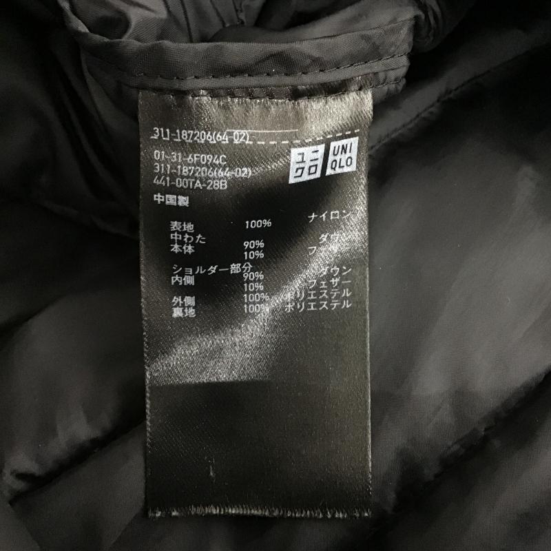 ユニクロ UNIQLO ジャケット、上着 ジャンパー、ブルゾン 311-187206 ウルトラライトダウン アウター XL カモフラージュ柄・迷彩 黒 / ブラック / black メンズ USED 古着 中古 10160182