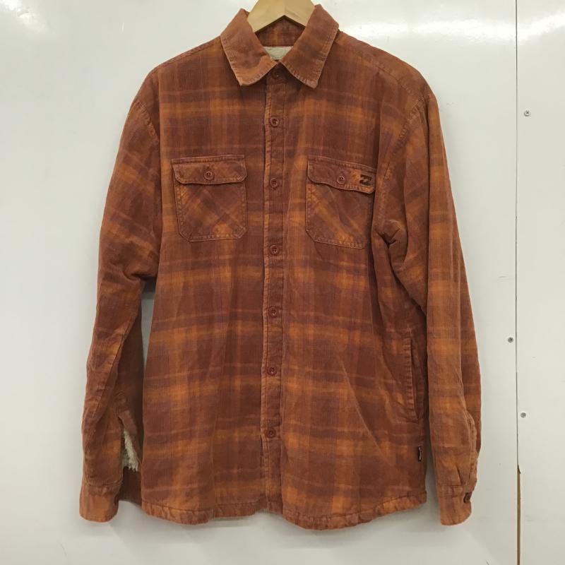 ビラボン BILLABONG ジャケット、上着 ジャンパー、ブルゾン ボアジャケット アウター フロントボタン M チェック マルチカラー / マルチカラー / multicolor メンズ USED 古着 中古 10160185