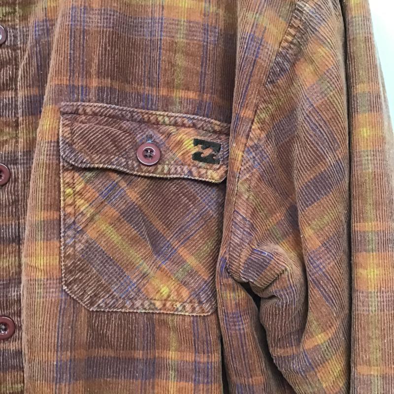ビラボン BILLABONG ジャケット、上着 ジャンパー、ブルゾン ボアジャケット アウター フロントボタン M チェック マルチカラー / マルチカラー / multicolor メンズ USED 古着 中古 10160185