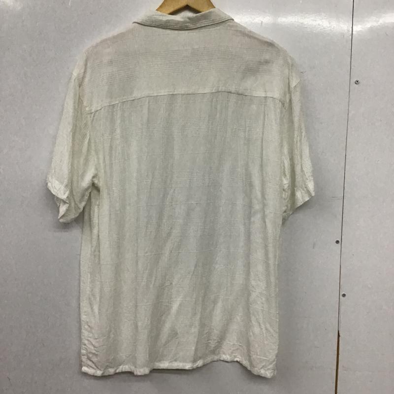 古着 USED シャツ、ブラウス 半袖 半袖シャツ ポケットシャツ M  白 / ホワイト / white メンズ USED 古着 中古 10160186