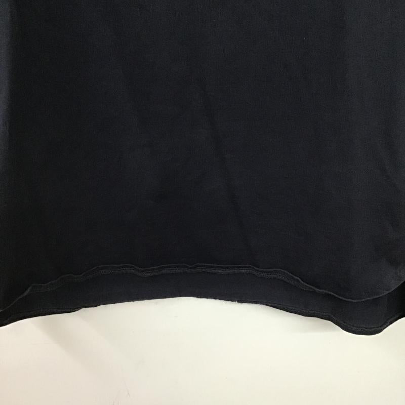 コモリ COMOLI Tシャツ 半袖 半袖カットソー 無地Tシャツ ワイドネックカットソー 1 無地 紺 / ネイビー / navy メンズ USED 古着 中古 10160187