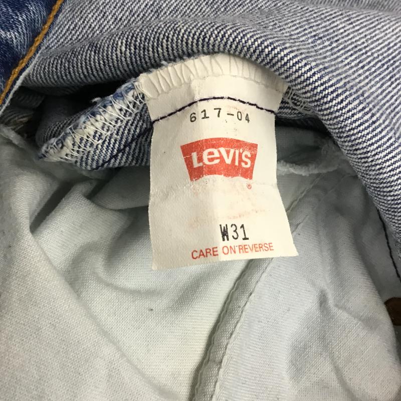 リーバイストラウスアンドコー Levi Strauss & co. パンツ デニム、ジーンズ デニムパンツ スリムパンツ カジュアルパンツ 31インチ 無地 インディゴ / インディゴ / Indigo メンズ USED 古着 中古 10160190