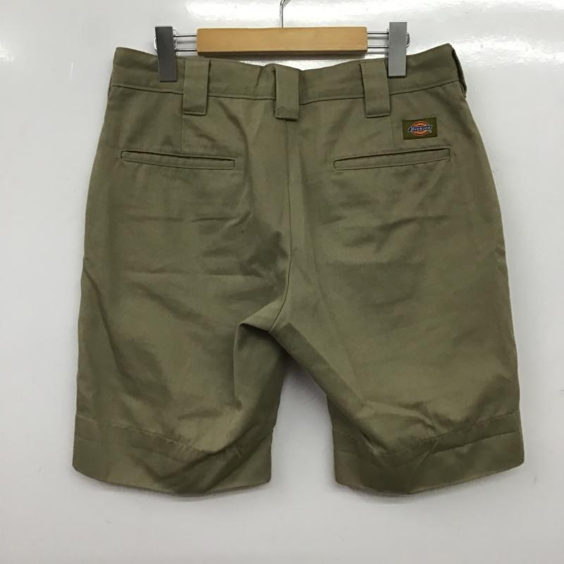ディッキーズ Dickies パンツ ショートパンツ ショートパンツ ハーフパンツ カジュアルパンツ 32インチ ロゴ、文字 ベージュ / ベージュ / beige メンズ USED 古着 中古 10160191