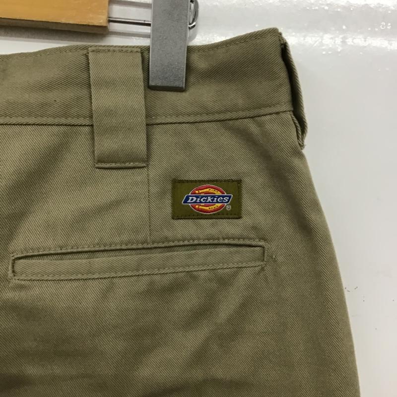 ディッキーズ Dickies パンツ ショートパンツ ショートパンツ ハーフパンツ カジュアルパンツ 32インチ ロゴ、文字 ベージュ / ベージュ / beige メンズ USED 古着 中古 10160191