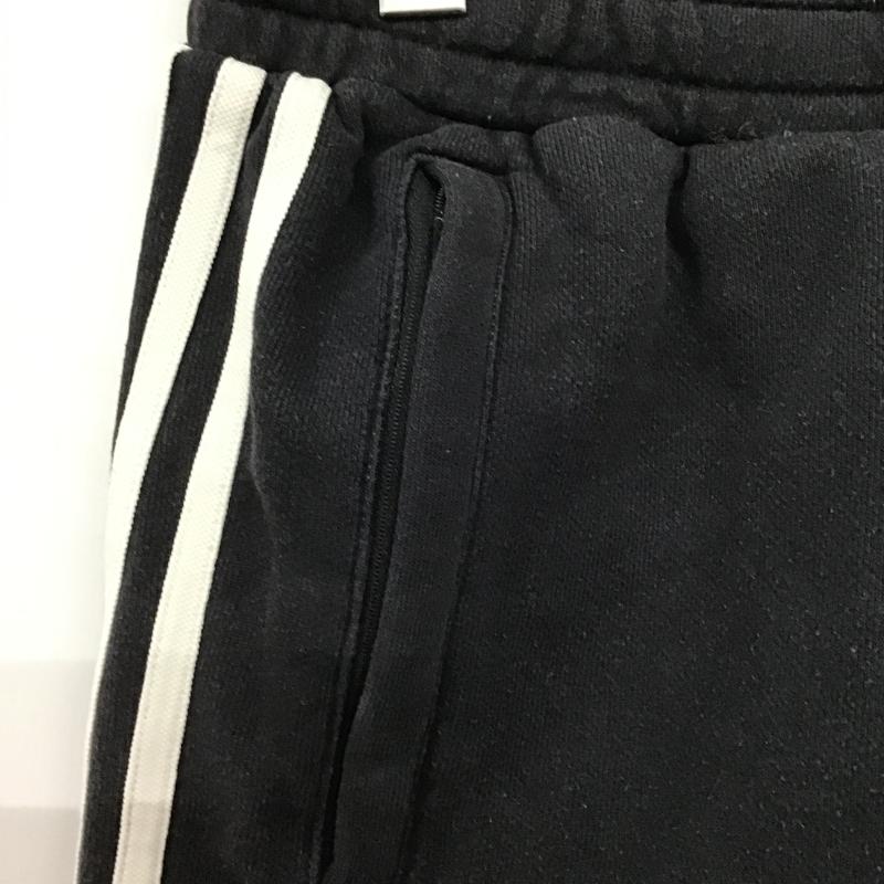 アディダス adidas パンツ ショートパンツ ハーフパンツ ショートパンツ カジュアルパンツ M ロゴ、文字 ダークグレー / ダークグレー / メンズ USED 古着 中古 10160192