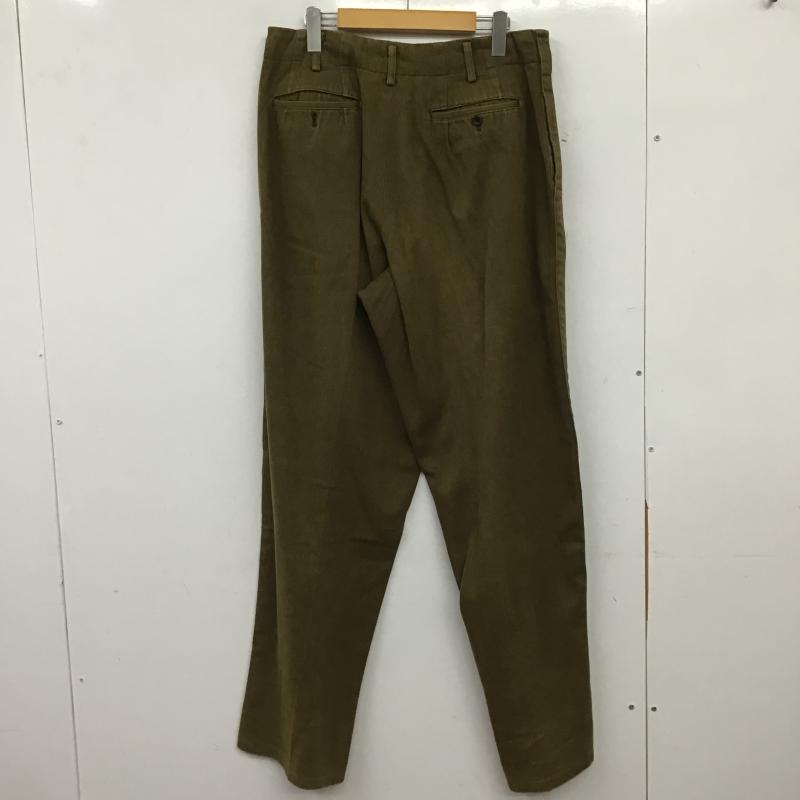 ワイズフォーメン Y s for men パンツ スラックス MW-P13-009 L 無地 カーキ / カーキ / khaki メンズ USED 古着 中古 10160194