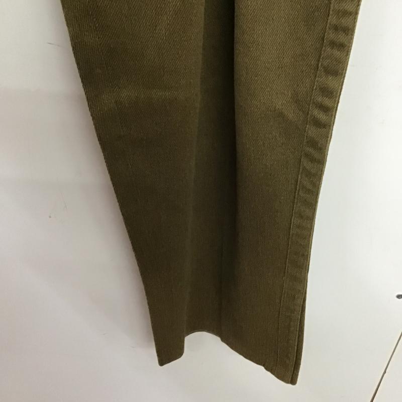 ワイズフォーメン Y s for men パンツ スラックス MW-P13-009 L 無地 カーキ / カーキ / khaki メンズ USED 古着 中古 10160194