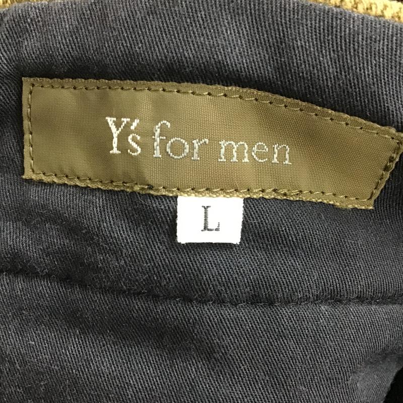 ワイズフォーメン Y s for men パンツ スラックス MW-P13-009 L 無地 カーキ / カーキ / khaki メンズ USED 古着 中古 10160194