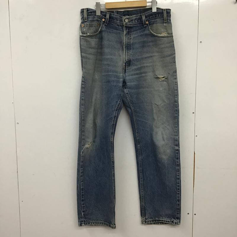 リーバイス Levi s パンツ デニム、ジーンズ 505 W36L31 36 無地 水色 / ライトブルー / メンズ USED 古着 中古 10160195