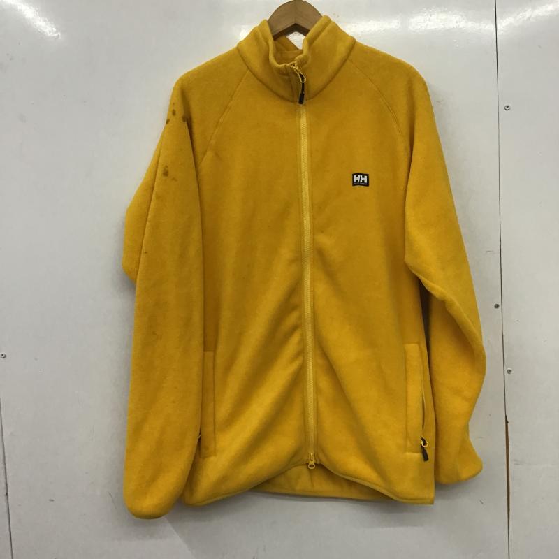 ヘリーハンセン HELLY HANSEN ジャケット、上着 ジャケット、ブレザー HOEZ51851 フリースジャケット XL ロゴ、文字 黄 / イエロー / yellow メンズ USED 古着 中古 10160196