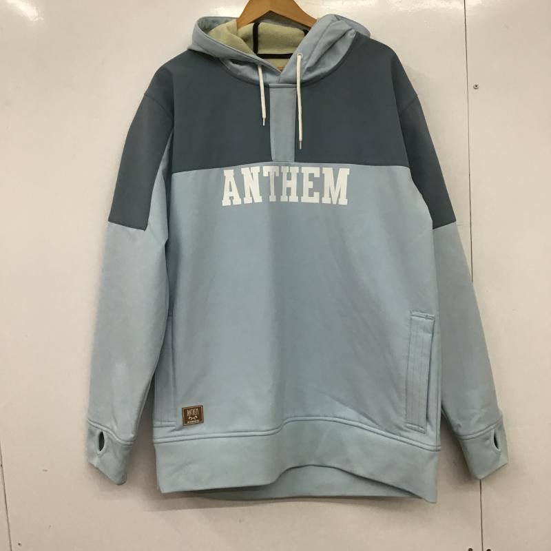 アンセム ANTHEM パーカー 長袖 M ロゴ、文字 X プリント マルチカラー / マルチカラー / multicolor メンズ USED 古着 中古 10160197
