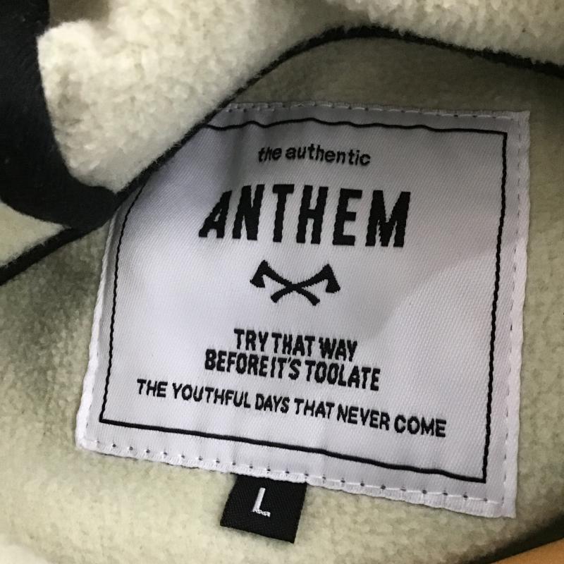 アンセム ANTHEM パーカー 長袖 M ロゴ、文字 X プリント マルチカラー / マルチカラー / multicolor メンズ USED 古着 中古 10160197