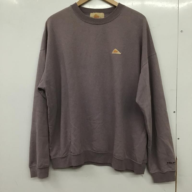 ケルティ KELTY トレーナー 長袖 L 無地 紫 / パープル / purple メンズ USED 古着 中古 10160200