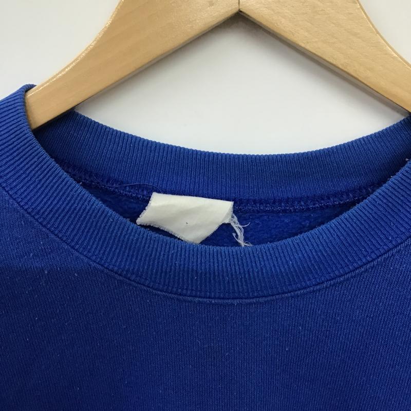 メジャーリーグベースボール MLB トレーナー 長袖 プリント 青 / ブルー / blue メンズ USED 古着 中古 10160204
